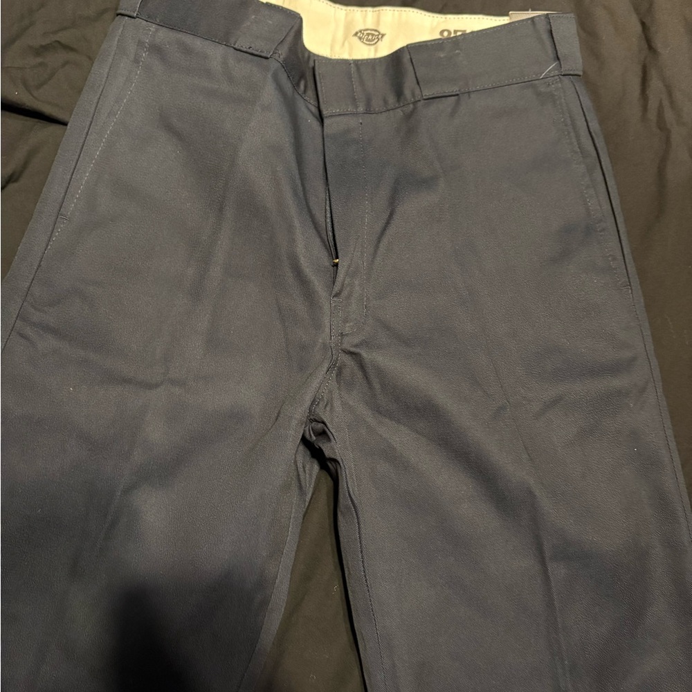 Dickies Men's 874 New W Tag Pants 31/34 Navy Blue